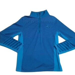 Under Armour Heat Gear Youth Medium 1/4 Zip Long Sleeve Shirt